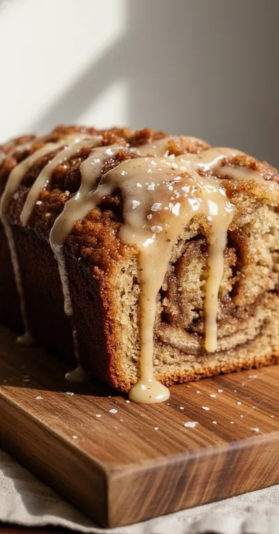 Cinnamon Roll Banana Bread Recipe