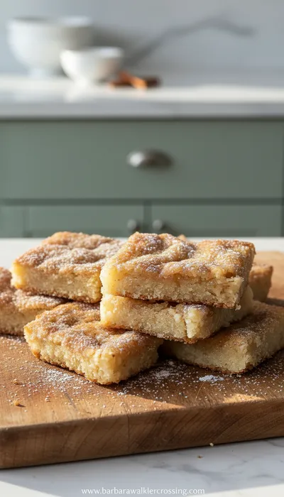 Easy Cinnamon Sugar Blondies