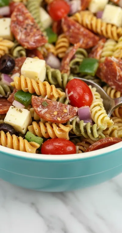 Classic Pasta Salad – Perfect for a Crowd