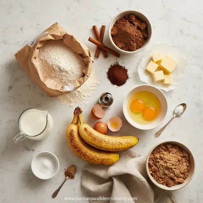 Coffee Cake Banana Bread - cooking process