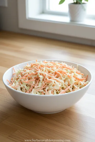 Easy Homemade Coleslaw Recipe