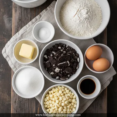 Cookies and Cream Cookies Recipe - cooking process