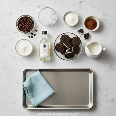 Cookies N Cream Frappuccino Recipe - cooking process
