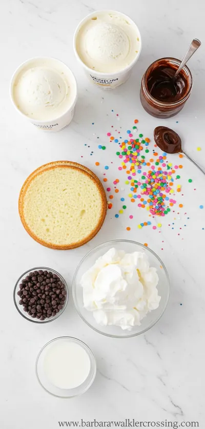Copycat Dairy Queen Ice Cream Cake - cooking process