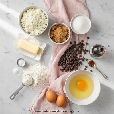 Cowboy Cottage Cheese Chocolate Chip Cookies - cooking process