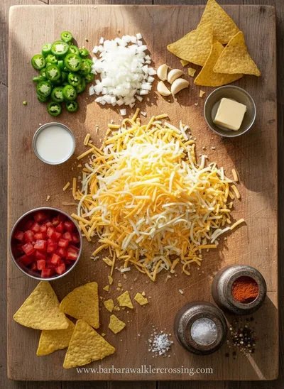 Cowboy Queso Recipe - cooking process