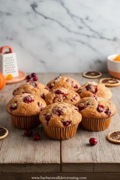 Cranberry Orange Muffins – Bakery‑Style Recipe