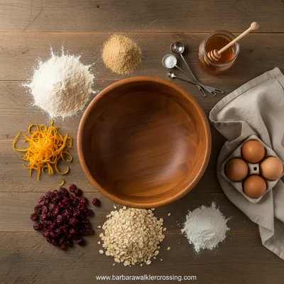 Cranberry Orange Oatmeal Muffins – Healthy Gluten‑Free - cooking process