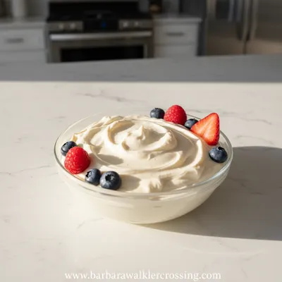 Cream Cheese Fruit Dip (No Marshmallow Fluff)