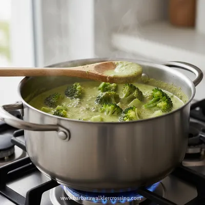 Cream Of Broccoli Soup Recipe - ingredients preparation