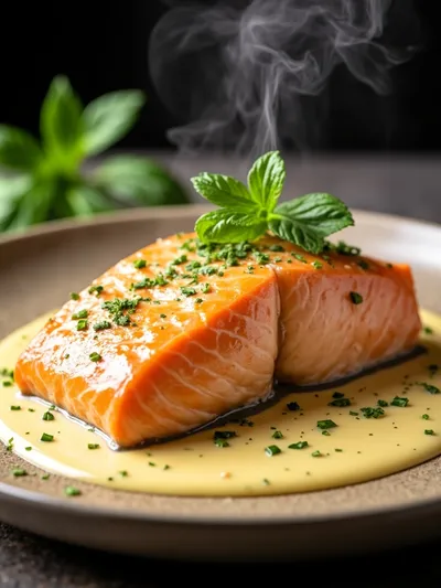 Creamy Garlic Salmon Recipe