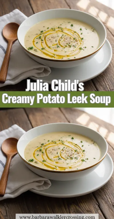 Creamy Potato Leek Soup Recipe - ready to serve