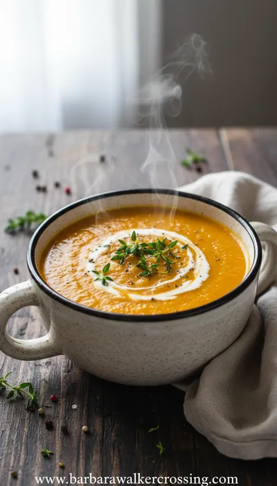 Creamy Roasted Vegetable Soup Recipe