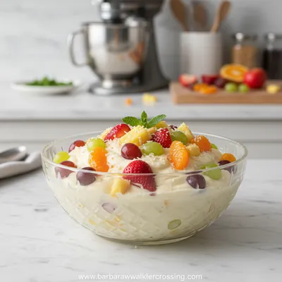 Creamy Vanilla Pudding Fruit Salad