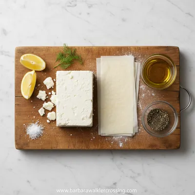 Crispy Feta Rolls – Oven‑Baked Delight - cooking process