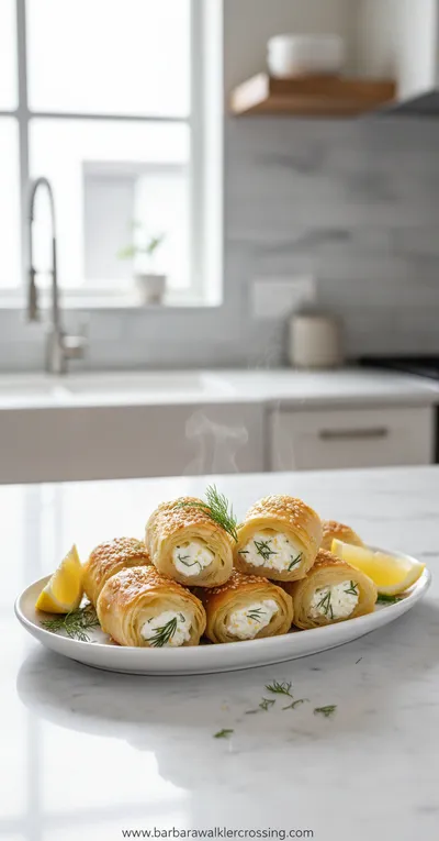 Crispy Feta Rolls – Oven‑Baked Delight
