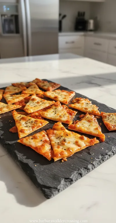 Crispy Pizza Chips – Easy Snack Recipe