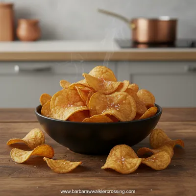 Crispy Potato Chips – Easy Homemade Snack