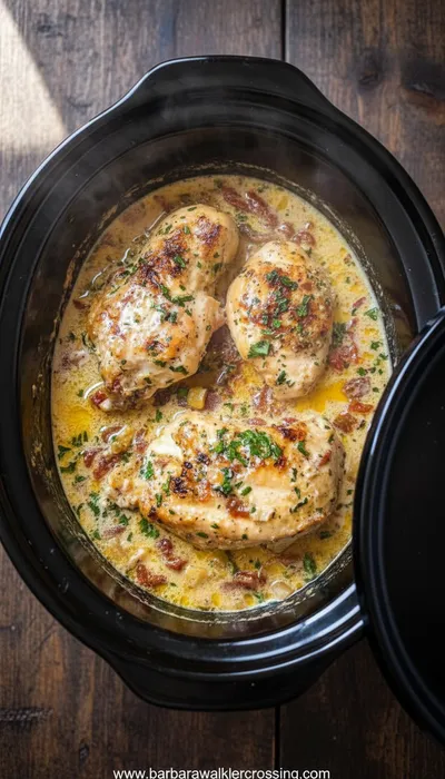 Crock Pot Marry Me Chicken - Creamy and Flavorful - ingredients preparation