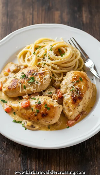 Crock Pot Marry Me Chicken - Creamy and Flavorful - ready to serve