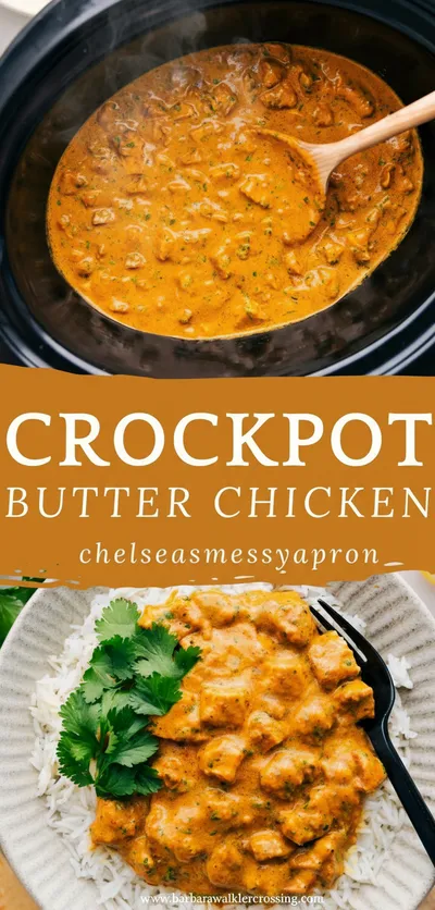 Crockpot Butter Chicken - ingredients preparation