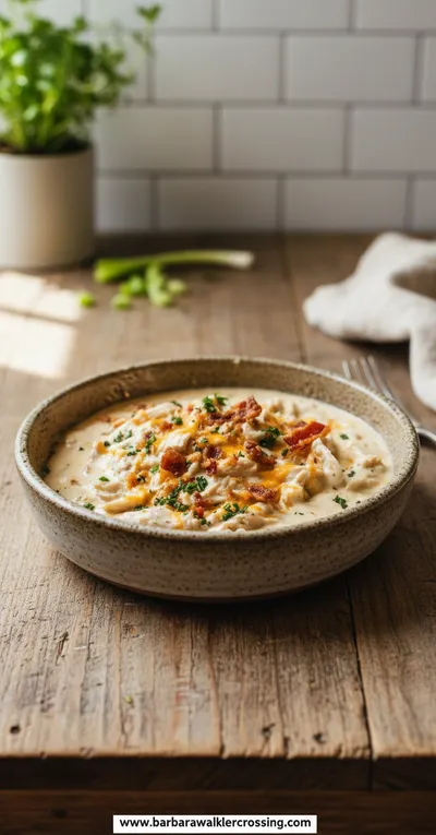 Crockpot Crack Chicken: Easy Creamy Ranch Recipe - ready to serve