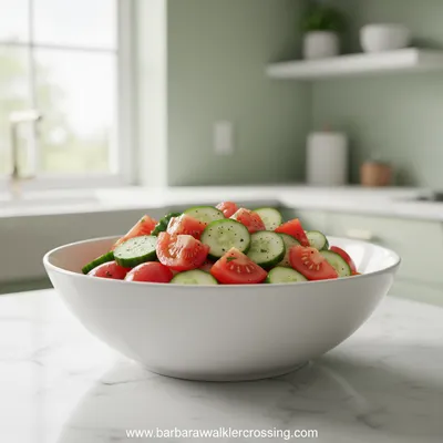 Cucumber and Tomato Salad Recipe