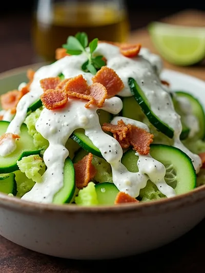 Cucumber Ranch Crack Salad
