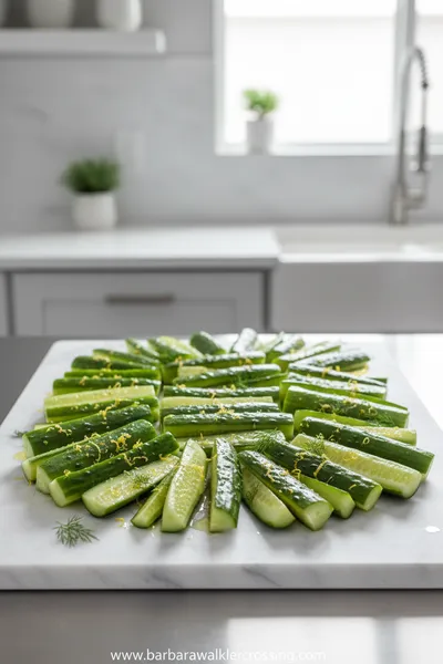 Cucumber Snack: Fresh Crunchy Appetizer