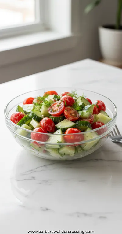 Cucumber Tomato Salad Recipe
