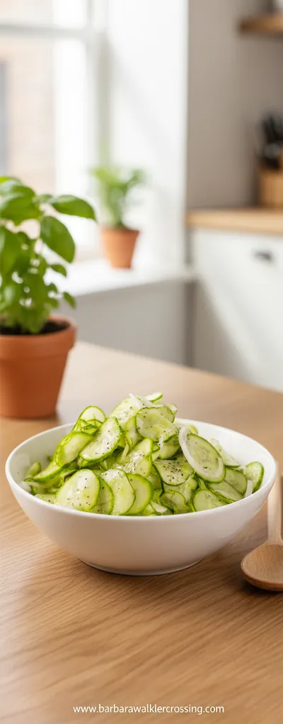 Cucumber Vinegar Salad – Easy Swedish-Style Recipe