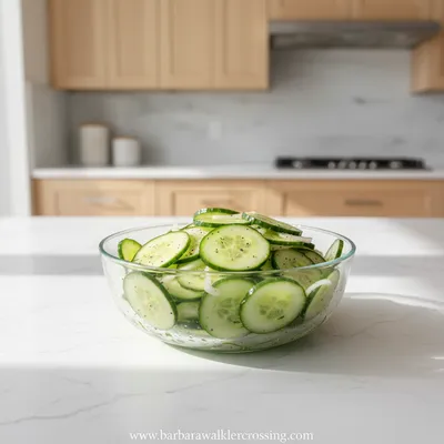 Cucumber Vinegar Salad – Quick & Easy Recipe