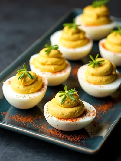 Deviled Eggs Recipe – Classic Homestyle Snack - cooking process