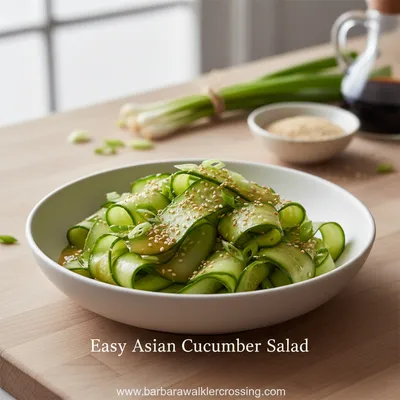 Easy Asian Cucumber Salad