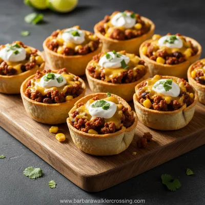 Easy Taco Cups: Perfect Super Bowl Appetizer
