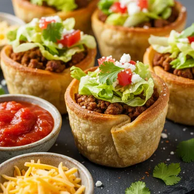 Easy Taco Cups