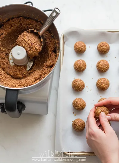 Energy Balls Recipe – Healthy Easy Snack - ingredients preparation