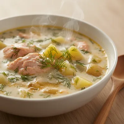 Finnish Salmon Soup Recipe