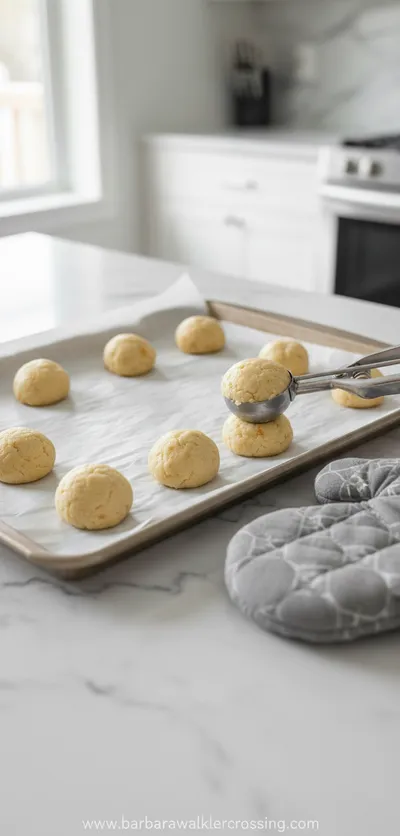 Fluffy Keto Cream Cheese Cookies Sugarless Crystals - ingredients preparation