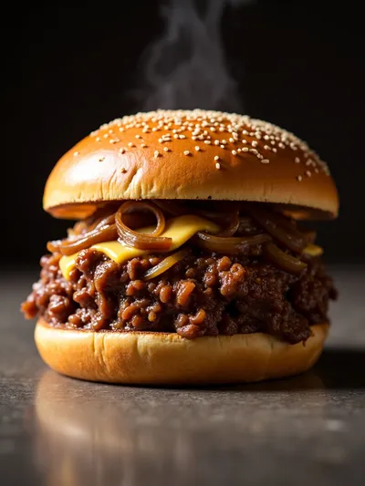 French Onion Beef Sloppy Joes