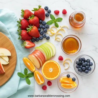 Fruit Salad – The Very Best Recipe - cooking process