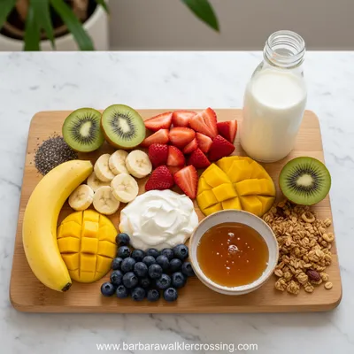 Fruit Smoothie Bowl – 5‑Minute Greek Yogurt Recipe - cooking process