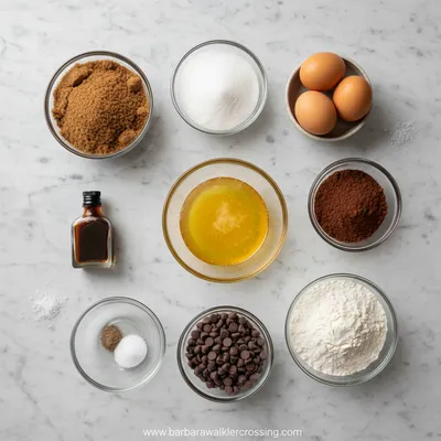 Fudgy Chewy Browkies Recipe - cooking process