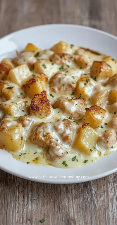 Garlic Parmesan Chicken and Potatoes Recipe - ready to serve