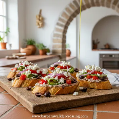 Greek Bruschetta Recipe