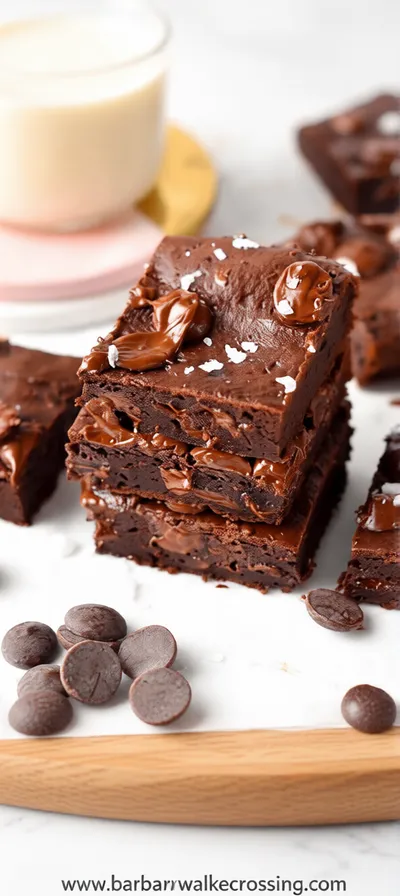 Greek Yogurt Brownies - ingredients preparation