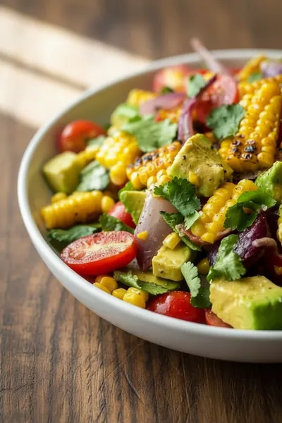 Grilled Corn Salad