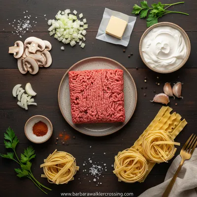 Ground Beef Stroganoff – Creamy 30‑Minute Meal - cooking process
