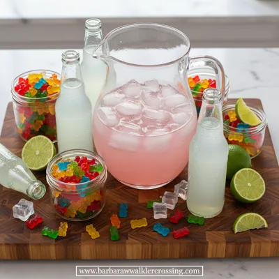 Gummy Bear Refresher Recipe - cooking process