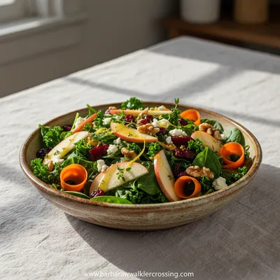 Harvest Salad with Lemon Thyme Dressing